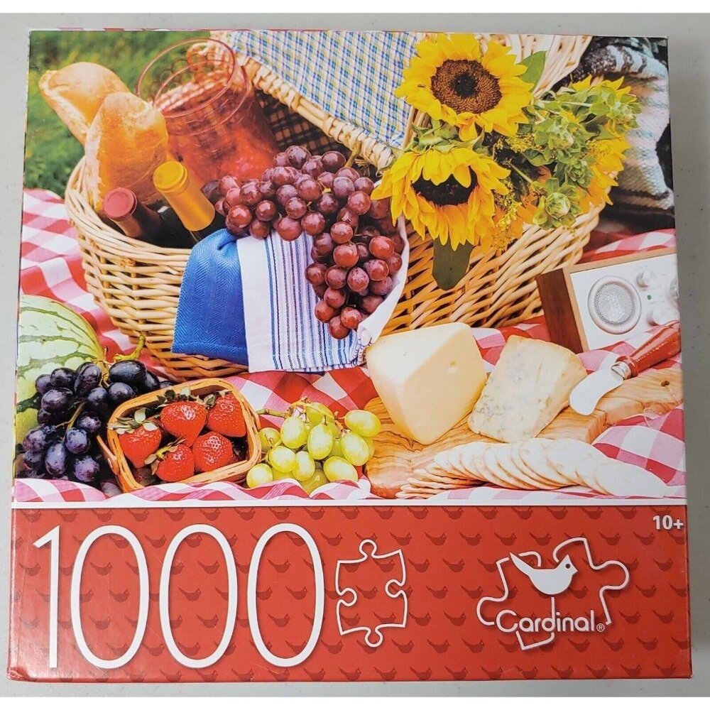 Picnic Time - 1000pc. Jigsaw Puzzle - Cardinal - 24x18in.